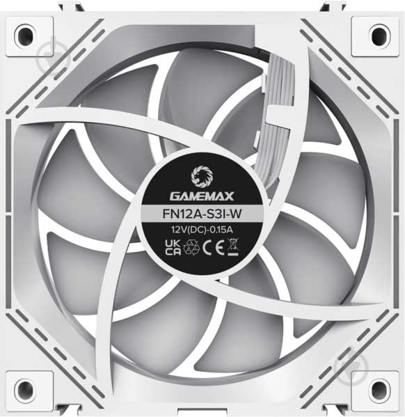 Корпусный кулер GameMax FN12A-S3I-W - фото 8 Корпусный кулер GameMax FN12A-S3I-W - фото 8