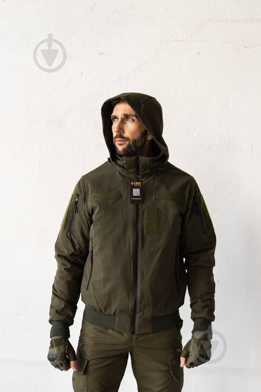 Куртка мужская демисезонная LOGOS-Tac 04-07-00-0001 р.S хаки - фото 10 Куртка мужская демисезонная LOGOS-Tac 04-07-00-0001 р.S хаки - фото 10