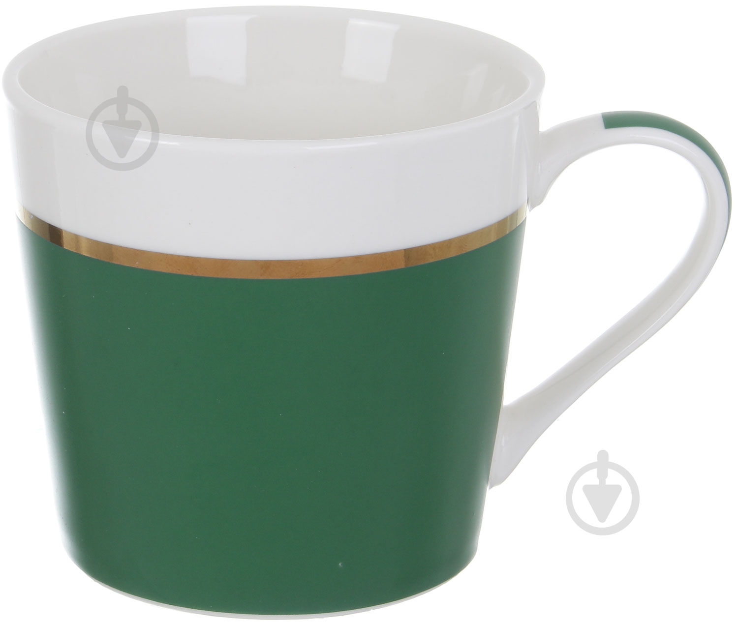 Чашка Fiora Elegant Green 400 мл фарфор - фото 1 Чашка Fiora Elegant Green 400 мл фарфор - фото 1