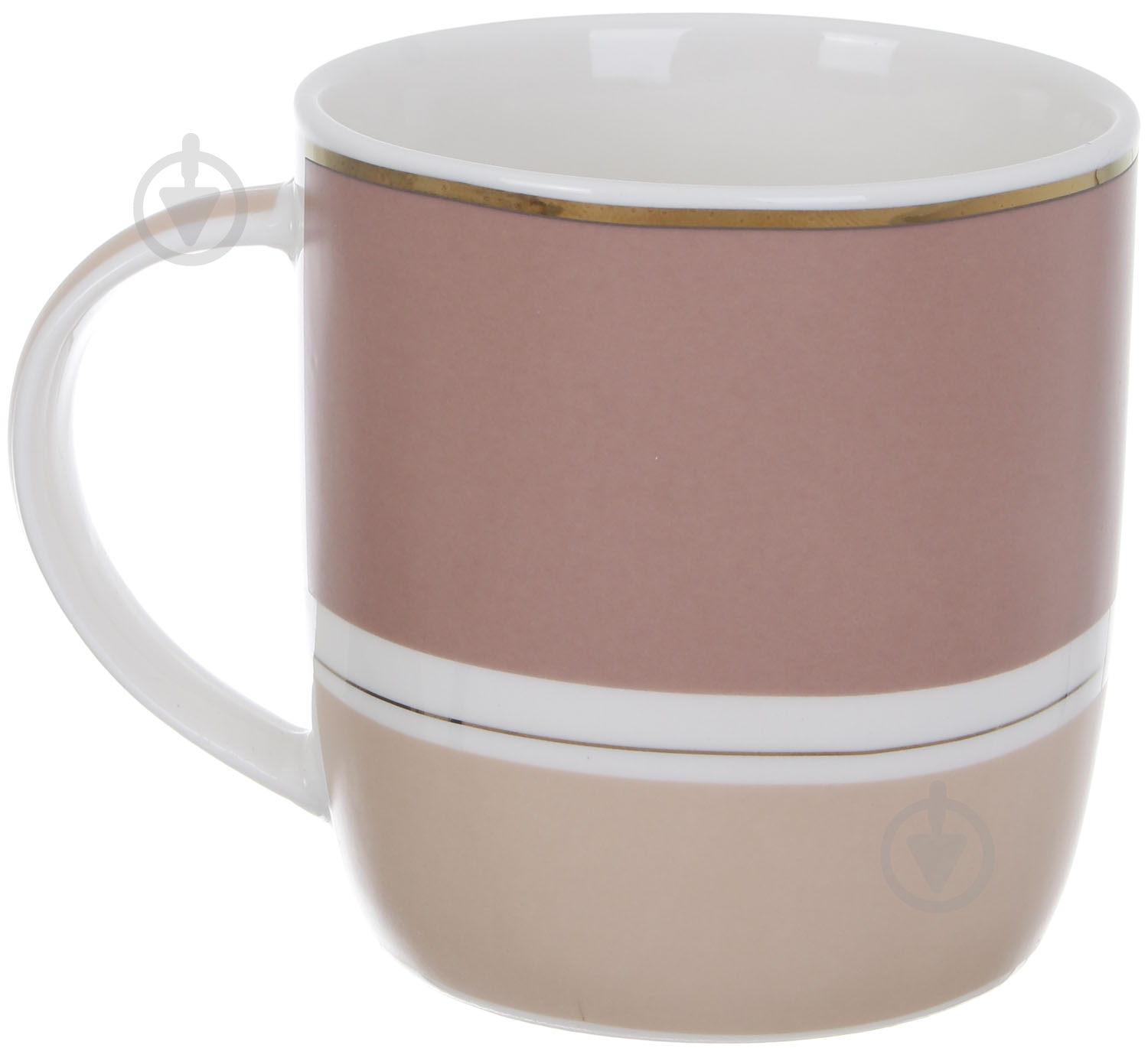 Чашка Fiora Good Day Beige360 мл фарфор - фото 2