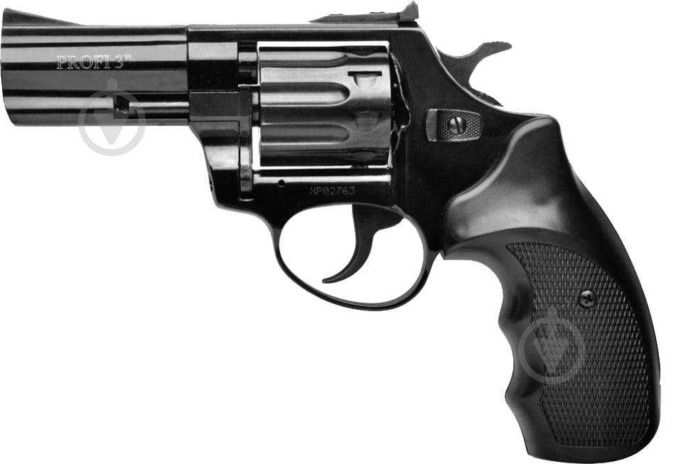 Револьвер Zbroia флобера нарізний PROFI-3" (чорний/пластик) - фото 1