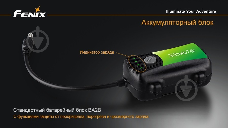 Фонарь Fenix BT30R - фото 4