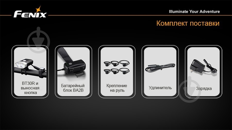 Фонарь Fenix BT30R - фото 6