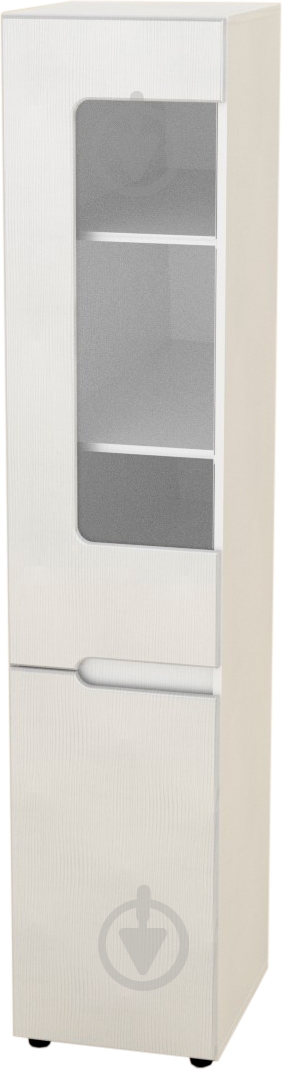 Шкаф Компанит МС-24 МДФ левый нимфея альба - фото 1 Шкаф Компанит МС-24 МДФ левый нимфея альба - фото 1