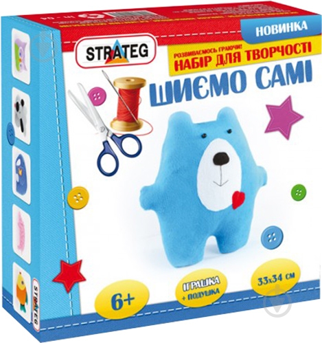 Набор для творчества Strateg Мишка - фото 1