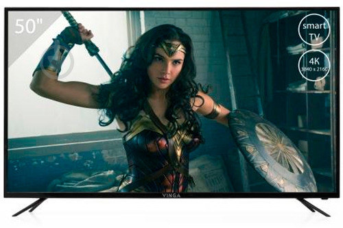 Телевизор Vinga S50UHD21B - фото 1