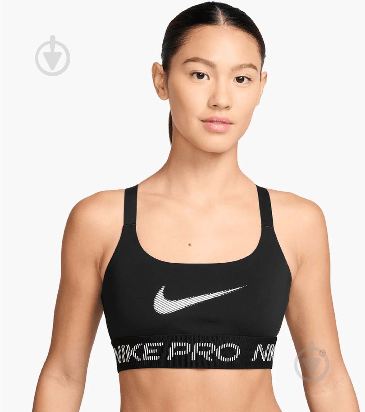 Бра Nike Pro IF3973-010 р.M черный - фото 1
