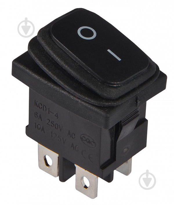 Кнопка Аско-Укрем KCD1-4-201W B/B A0140040063 - фото 1