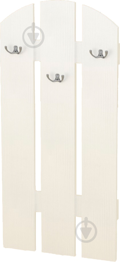 Вешалка с крючками Компанит В-1 нимфея альба - фото 1 Вешалка с крючками Компанит В-1 нимфея альба - фото 1