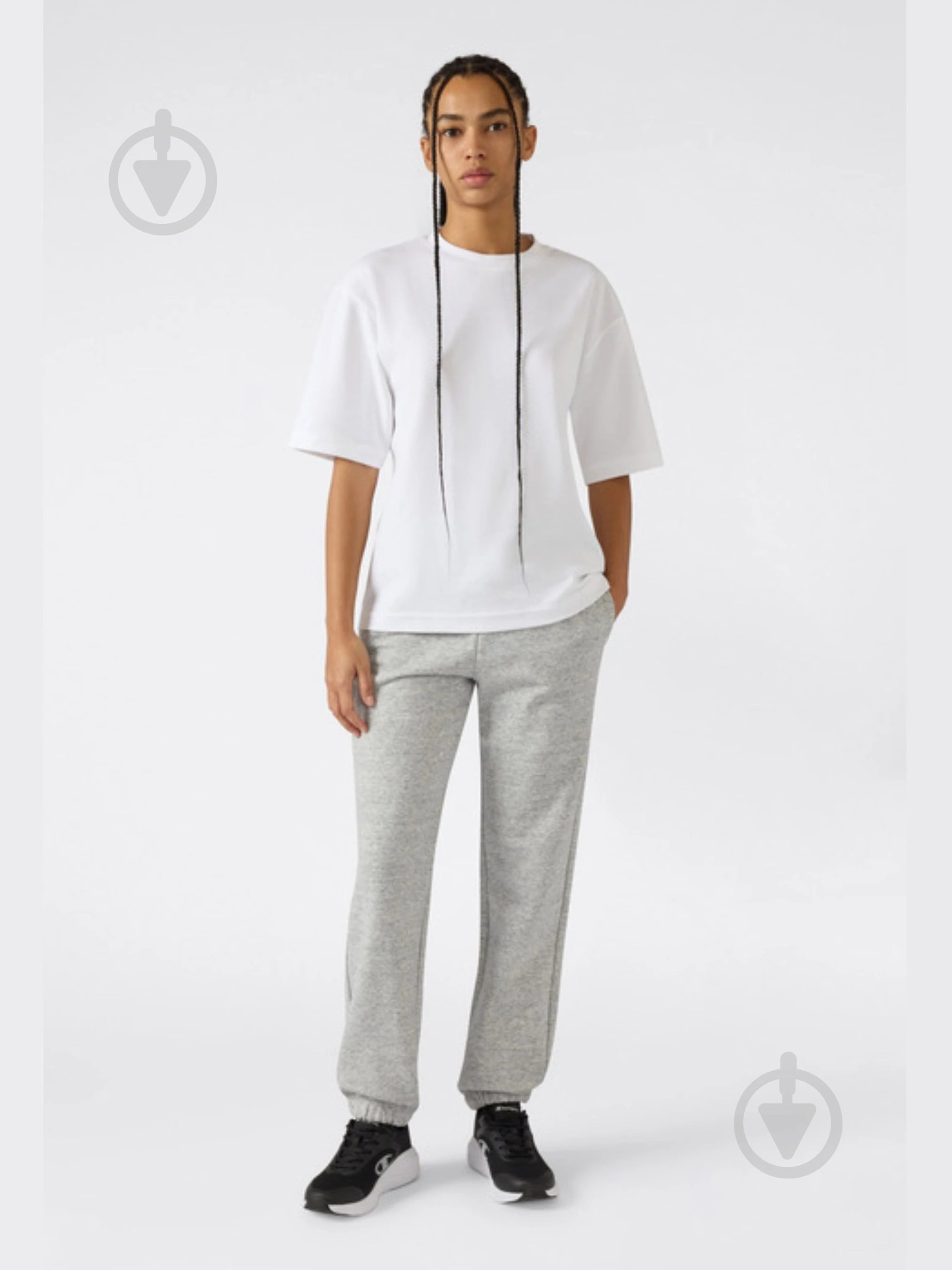 Штани Champion 118695-EM021 р. S сірий - фото 2 Штани Champion 118695-EM021 р. S сірий - фото 2