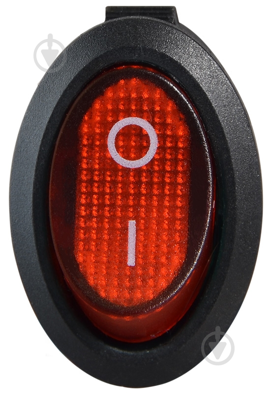 Кнопка Аско-Укрем KCD1-9-101N R/B 220V A0140040087 - фото 2