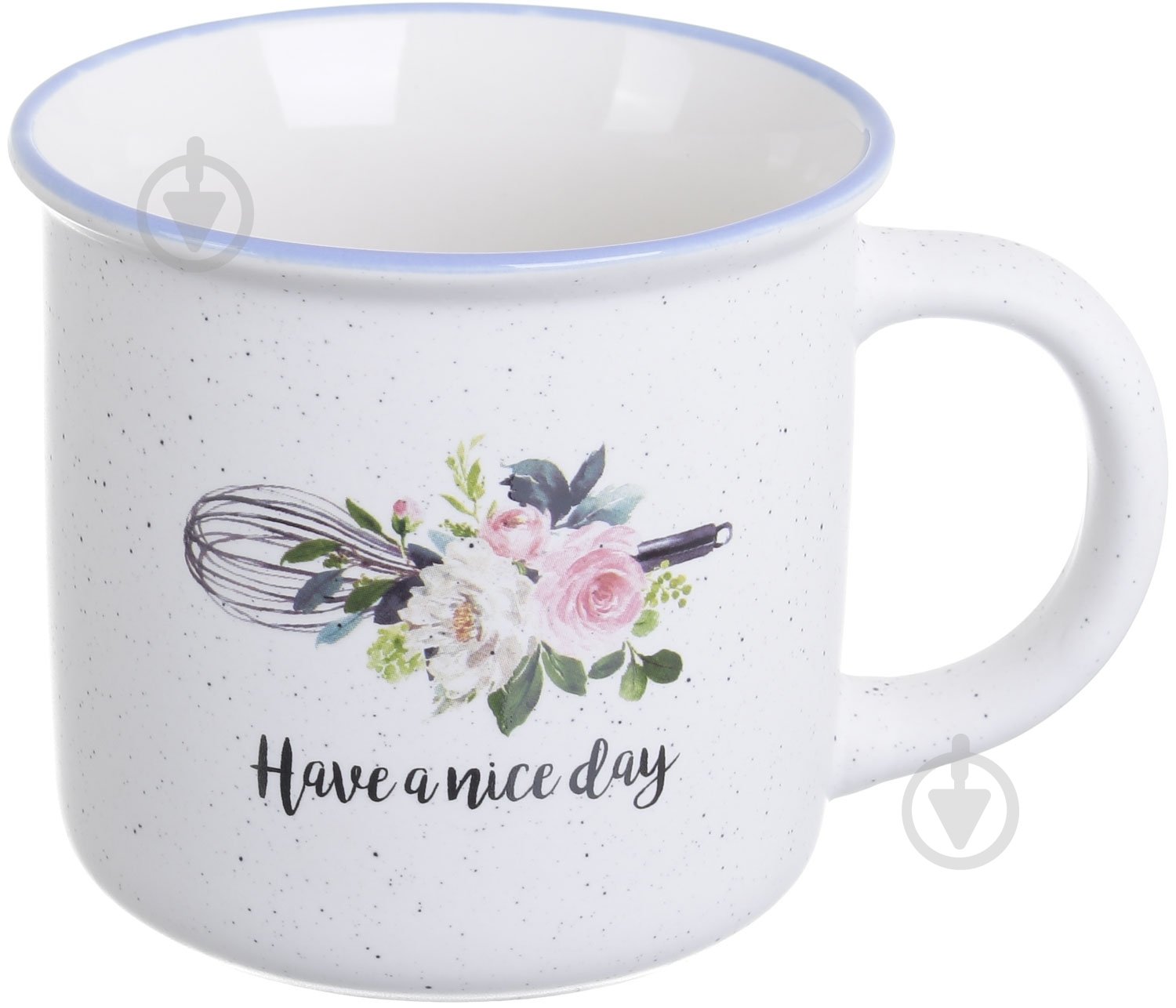 Чашка Fiora Kitchen Whisk 380 мл фарфор - фото 1