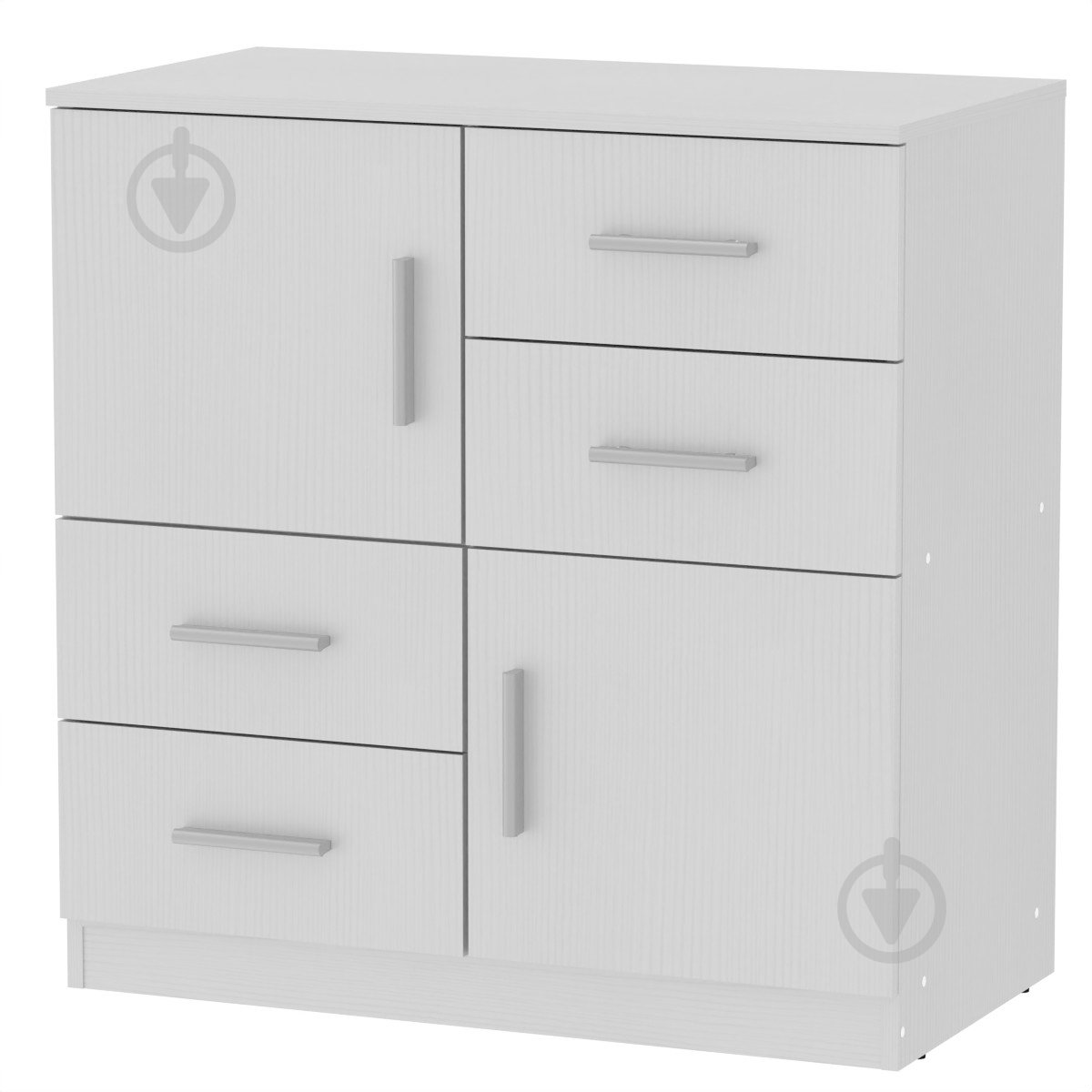 Комод Компанит 2+4 нимфея альба - фото 1