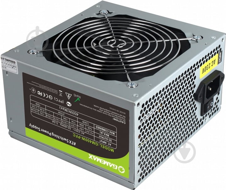 Блок питания GameMax GM-400W-PFC 400 Вт - фото 1 Блок питания GameMax GM-400W-PFC 400 Вт - фото 1