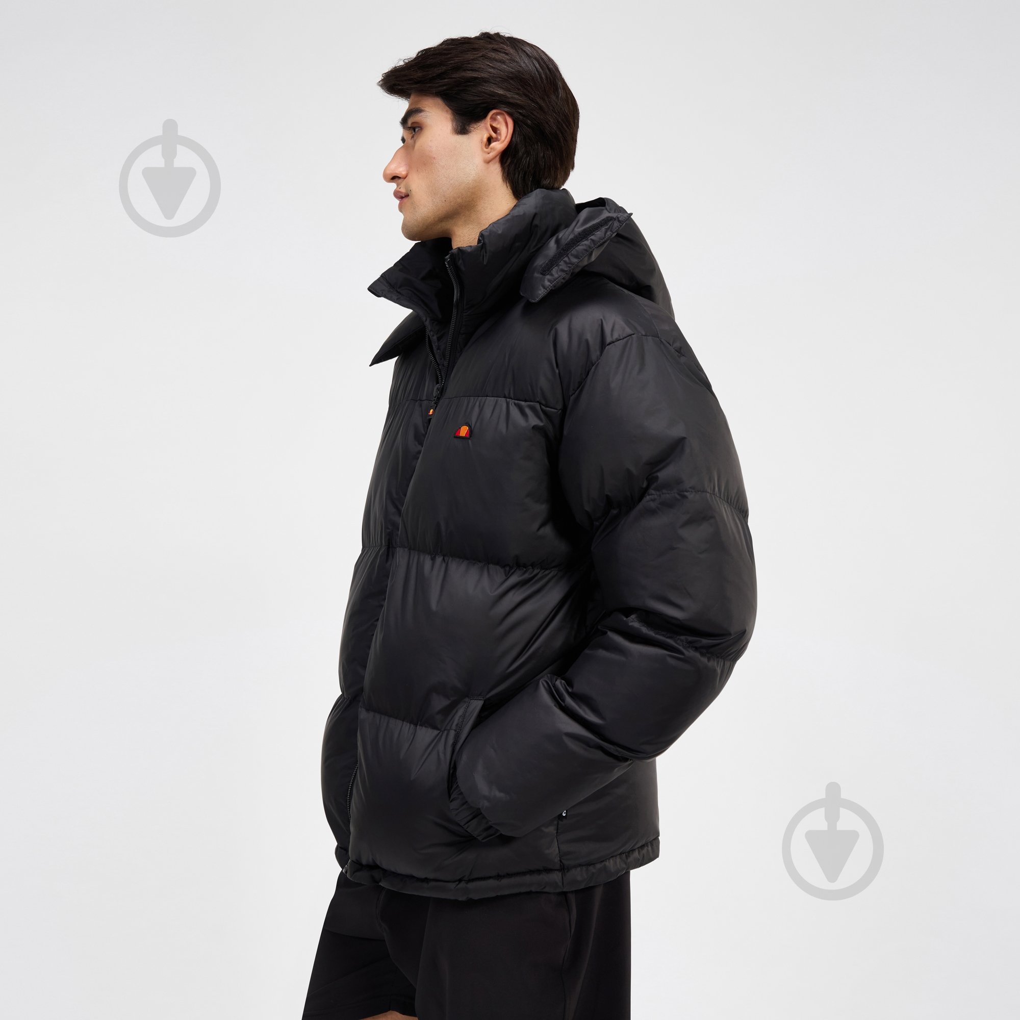 Пуховик чоловічий зимовий Ellesse DAPPIANI PADDED JACKET SHT21229-011 р.2XL чорний - фото 3
