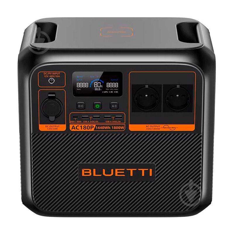 Зарядна станція BLUETTI AC180P (1440 Вт·год) - фото 3