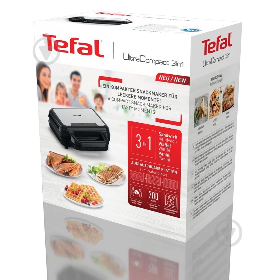 Мультимейкер Tefal Ultracompact SW383D10 - фото 8 Мультимейкер Tefal Ultracompact SW383D10 - фото 8