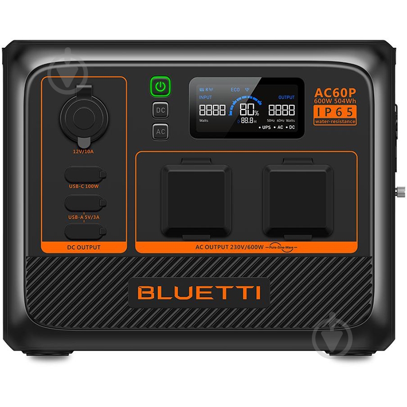 Зарядная станция BLUETTI AC60P (504 Вт·год) - фото 1 Зарядная станция BLUETTI AC60P (504 Вт·год) - фото 1