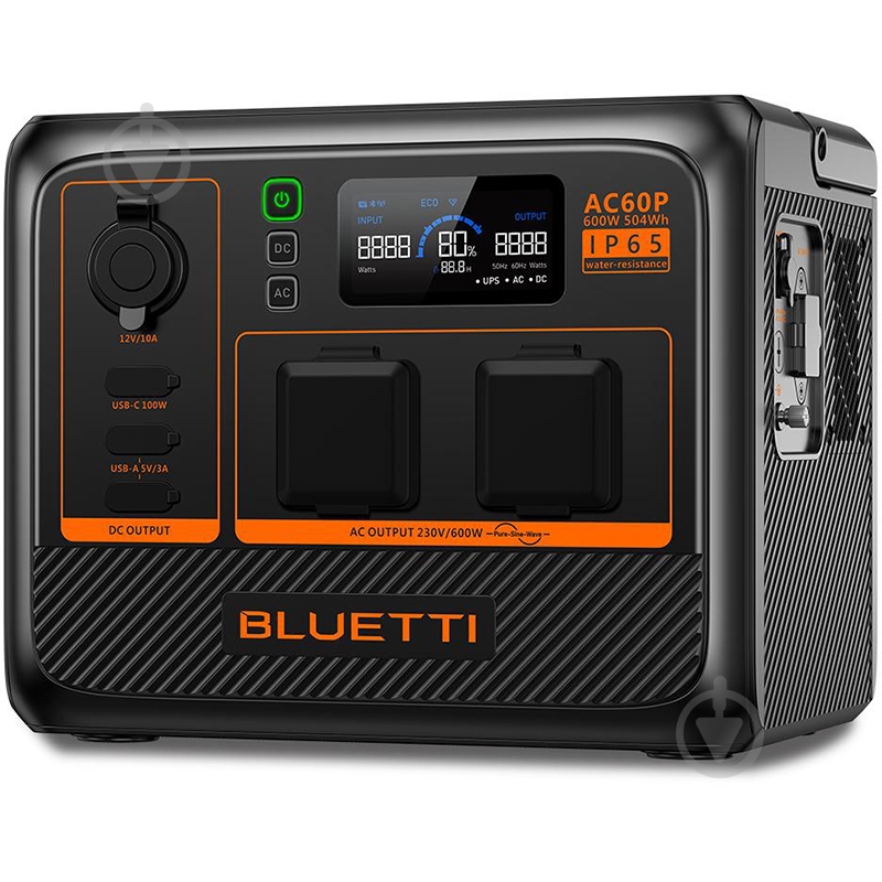 Зарядная станция BLUETTI AC60P (504 Вт·год) - фото 5 Зарядная станция BLUETTI AC60P (504 Вт·год) - фото 5