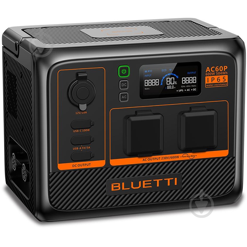 Зарядная станция BLUETTI AC60P (504 Вт·год) - фото 2 Зарядная станция BLUETTI AC60P (504 Вт·год) - фото 2