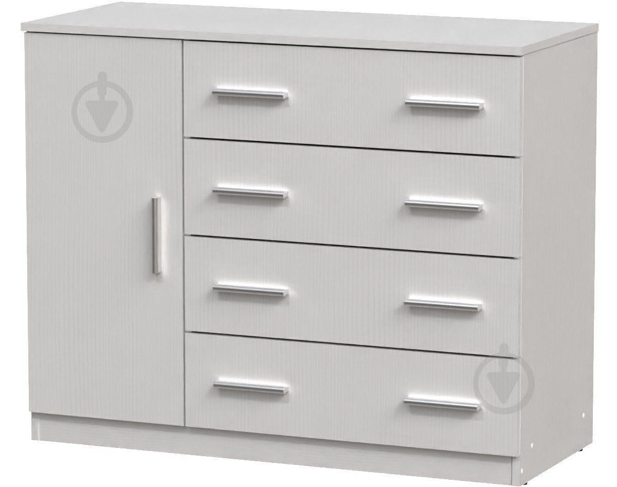 Комод Компанит 4+1Б нимфея альба - фото 1