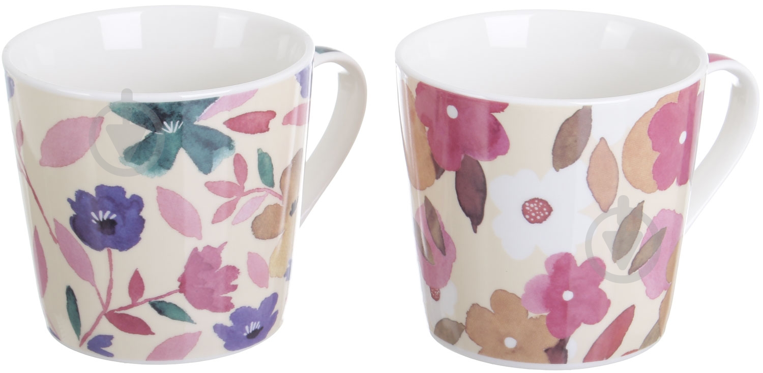 Чашка Fiora Blossom Violet 400 мл фарфор - фото 3