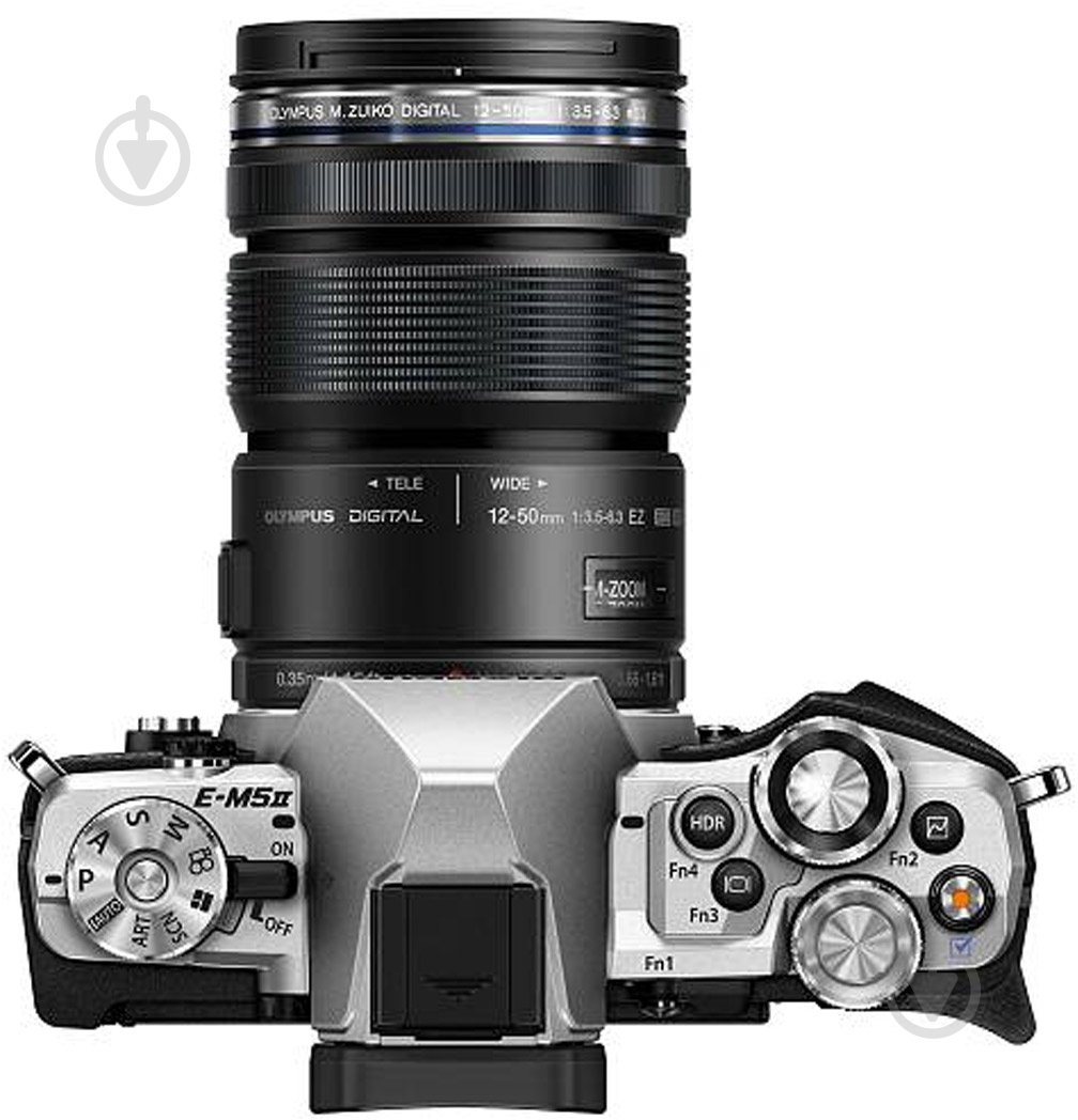 Фотоаппарат Olympus E-M5 mark II 12-50 Kit silver - фото 5