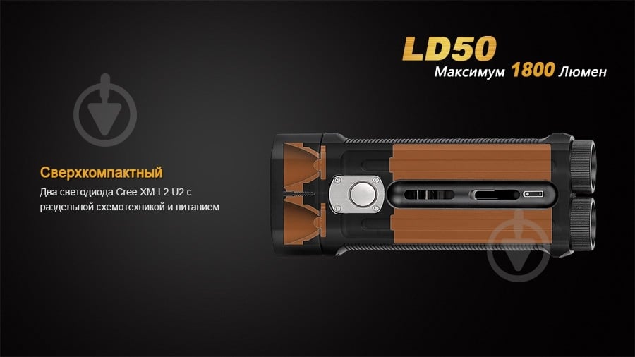 Фонарь Fenix LD50 - фото 4