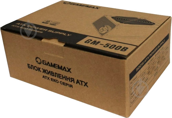 Блок питания GameMax GM-500B 500 Вт - фото 5