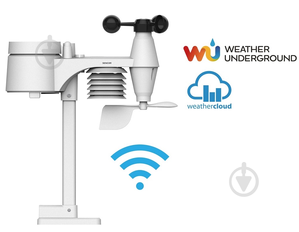 Метеостанция Sencor SWS12500WIFI - фото 9 Метеостанция Sencor SWS12500WIFI - фото 9