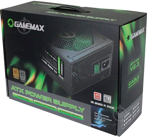 Блок питания GameMax GM-600-WHITE 600 Вт - фото 10 Блок питания GameMax GM-600-WHITE 600 Вт - фото 10