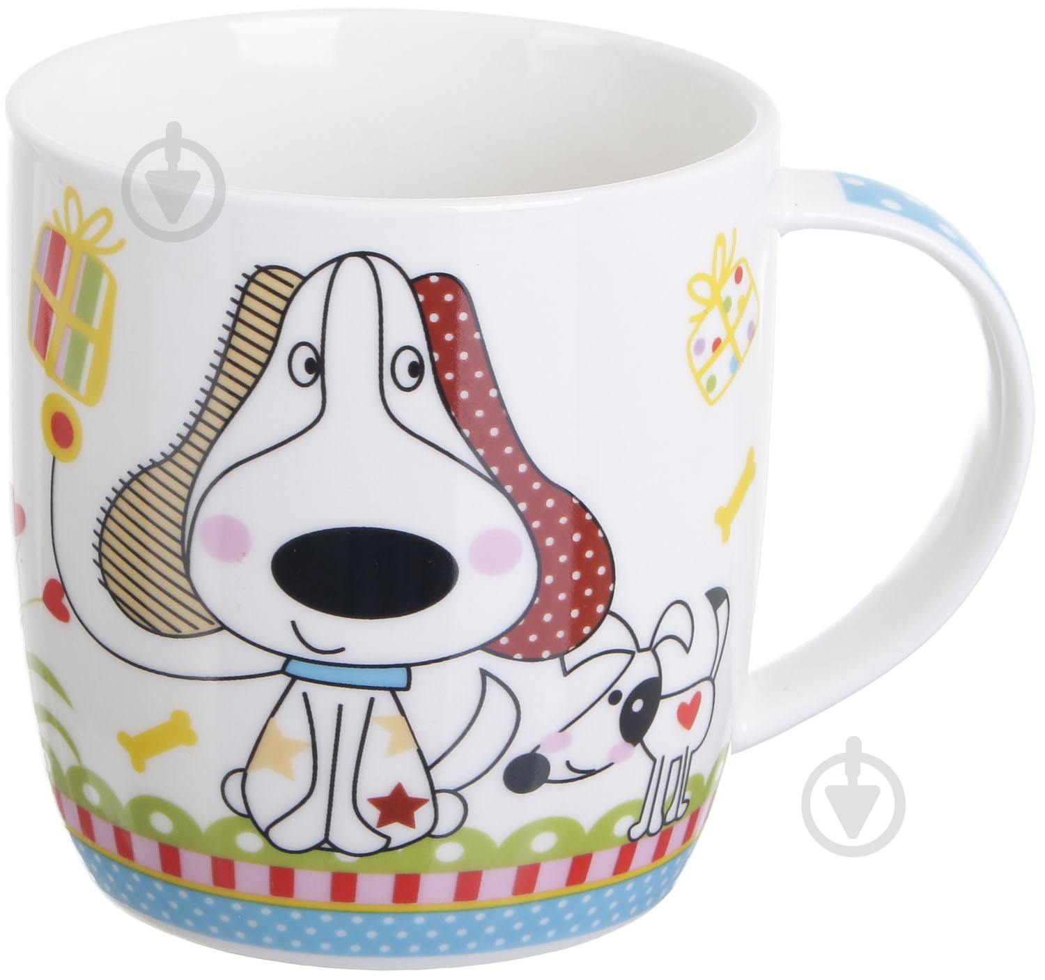 Чашка Fiora Friend Dog 370 мл фарфор - фото 1