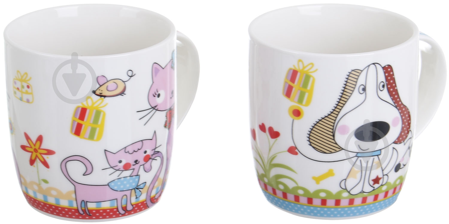 Чашка Fiora Friend Cat 370 мл фарфор - фото 3