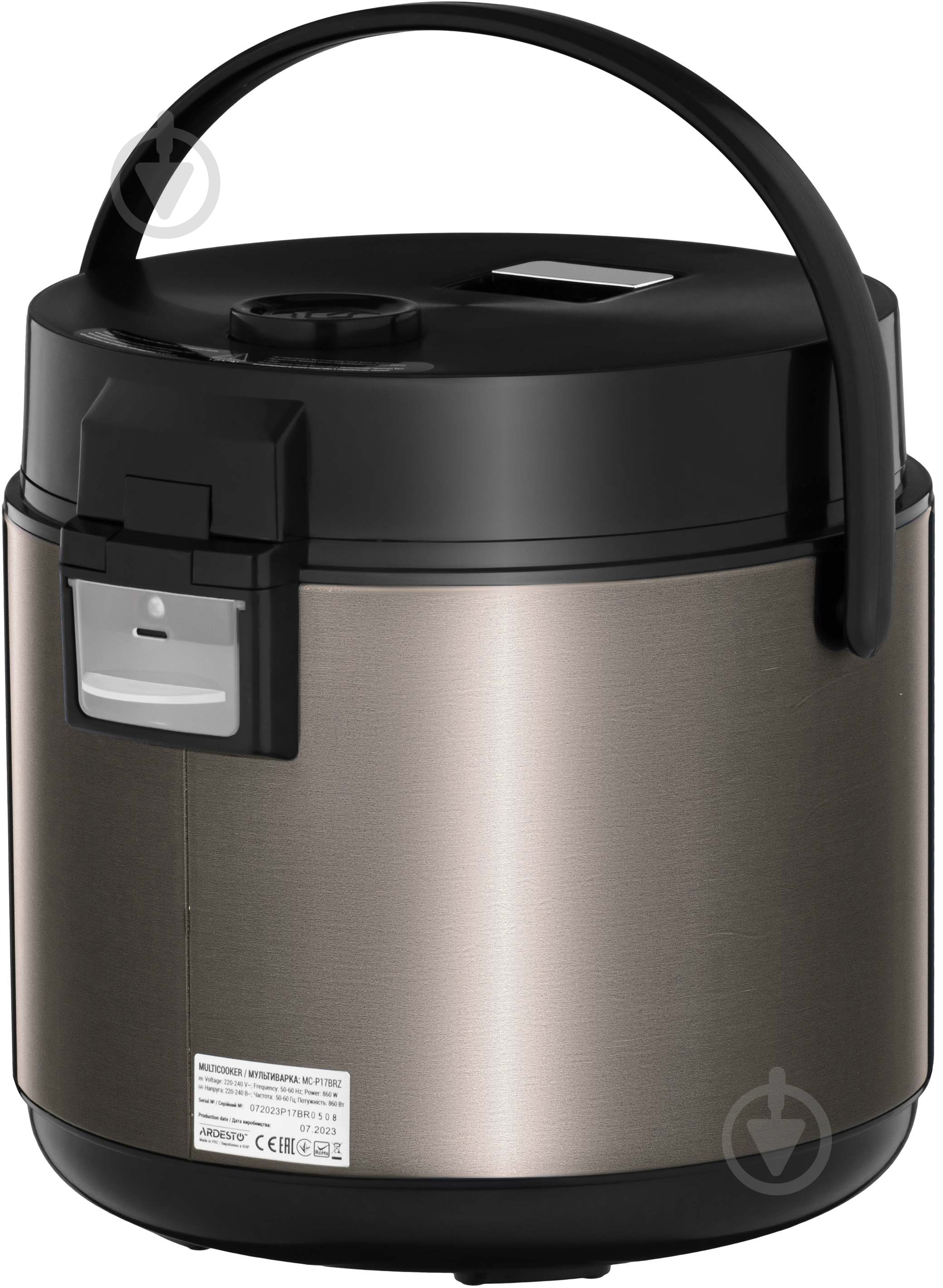 Мультиварка Ardesto MC-P17BRZ - фото 3 Мультиварка Ardesto MC-P17BRZ - фото 3