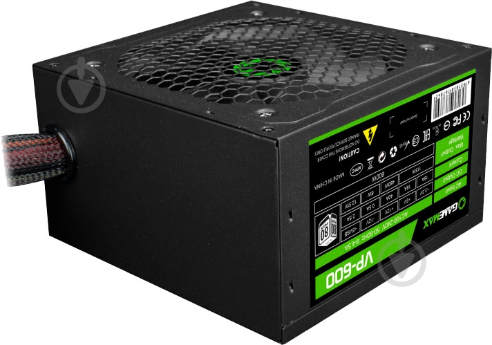 Блок питания GameMax VP-600 600 Вт - фото 2 Блок питания GameMax VP-600 600 Вт - фото 2