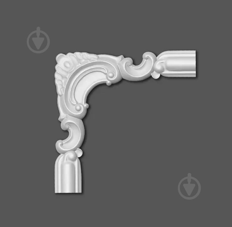 Угловой элемент ELITE DECOR HCR 518-3 220x20x220 мм - фото 1 Угловой элемент ELITE DECOR HCR 518-3 220x20x220 мм - фото 1