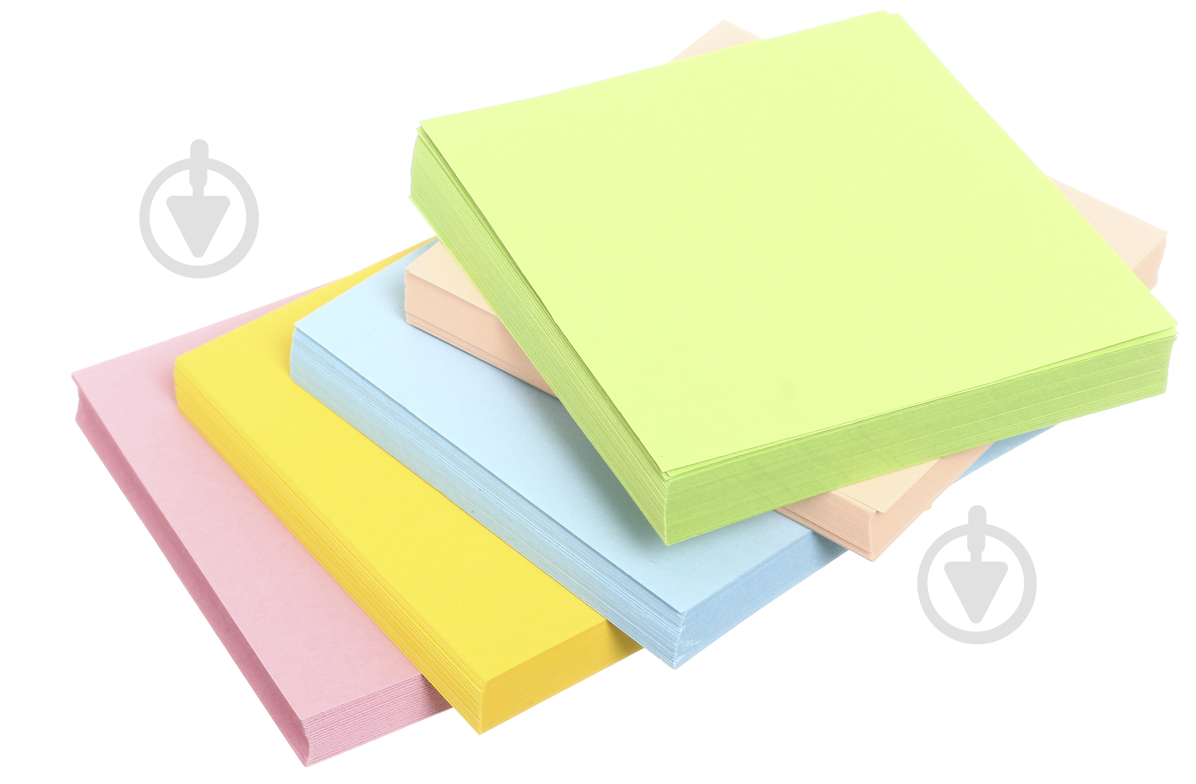 Блок для заметок 85x85x50 мм микс цветов Nota Bene - фото 3