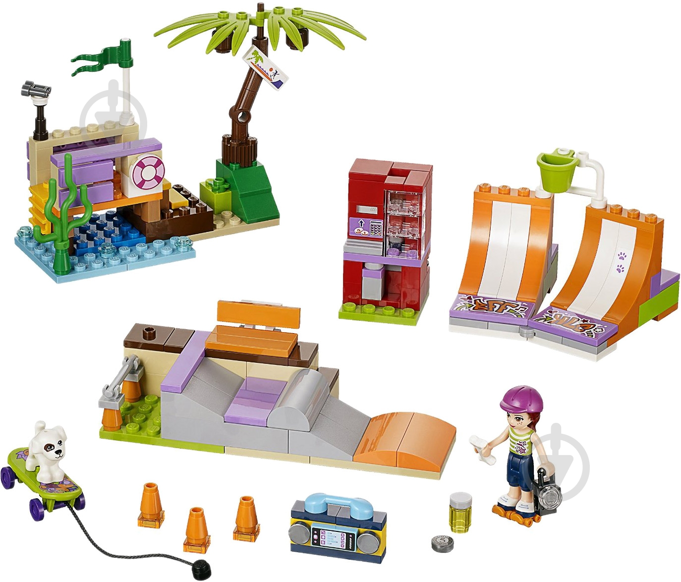 Конструктор LEGO Friends Скейт-парк у Хартлейку 41099 - фото 2