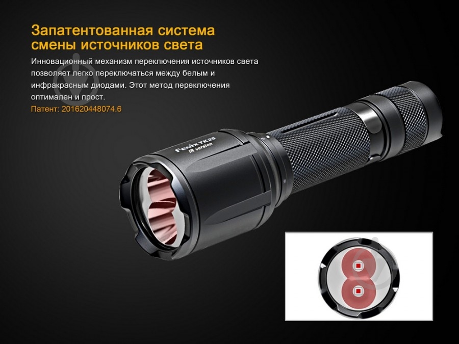 Фонарь Fenix TK25IR - фото 7