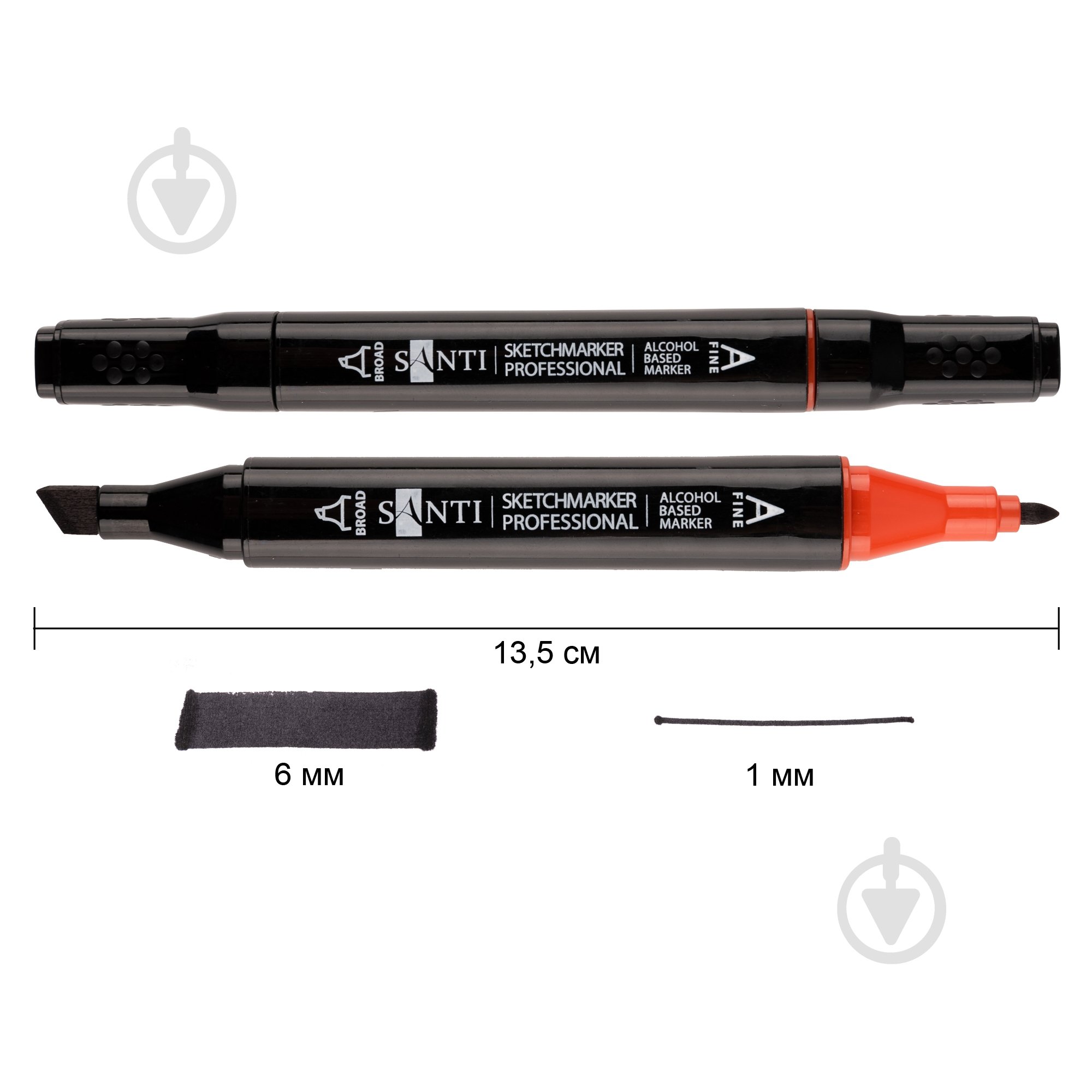 Набор спиртовых маркеров Santi в сумке 24 шт. 390777 - фото 2 Набор спиртовых маркеров Santi в сумке 24 шт. 390777 - фото 2