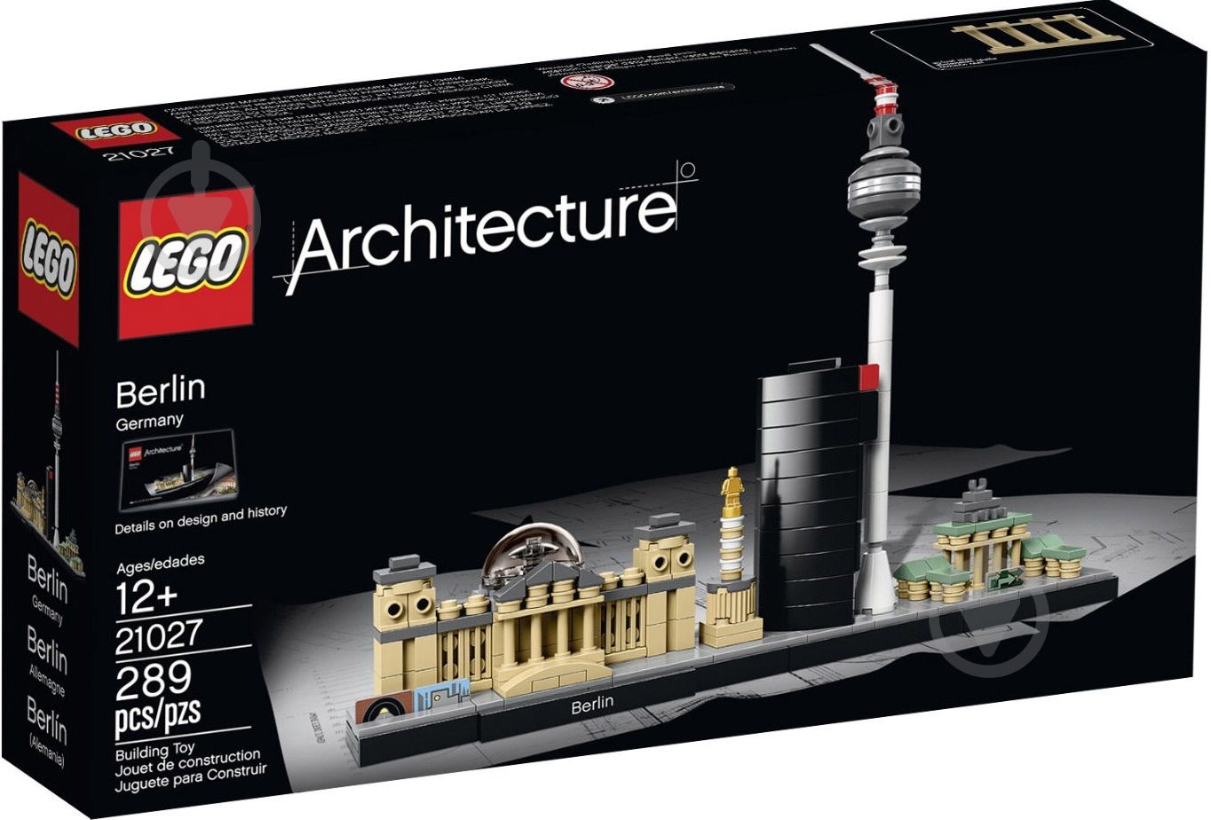 Конструктор LEGO Architecture Берлин 21027 - фото 1 Конструктор LEGO Architecture Берлин 21027 - фото 1