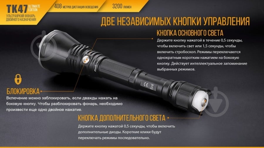 Фонарь Fenix TK47UE - фото 6