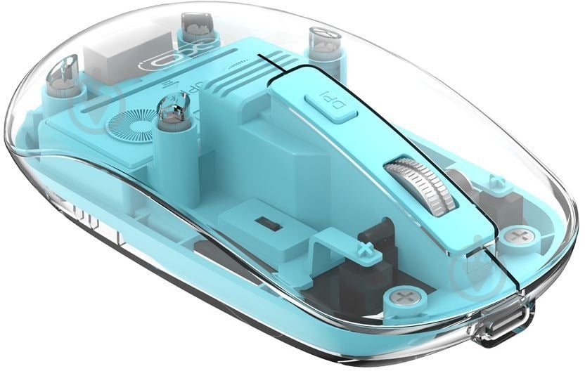 Мышка Xo M12 transparent blue (M12 Blue) - фото 1 Мышка Xo M12 transparent blue (M12 Blue) - фото 1