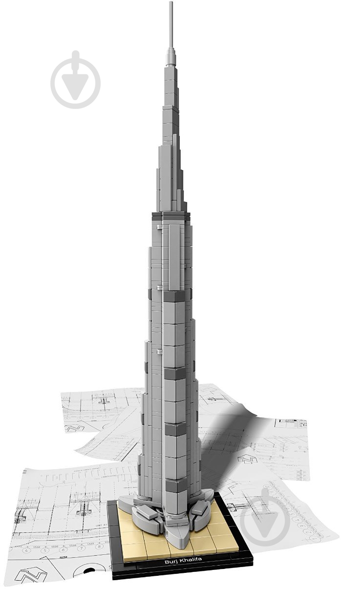 Конструктор LEGO Architecture Бурдж-халифа 21031 - фото 3