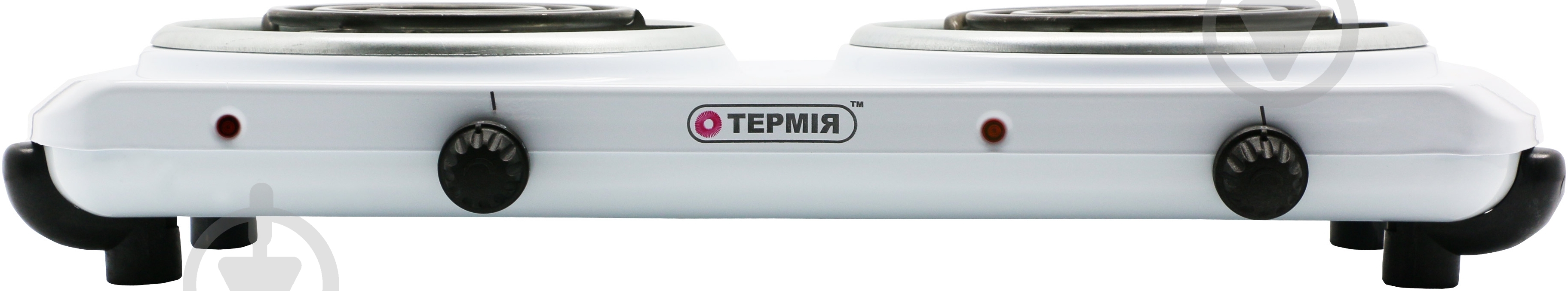 Плита электрическая настольная Термія ЕПТ 2-2 (с) белая - фото 1