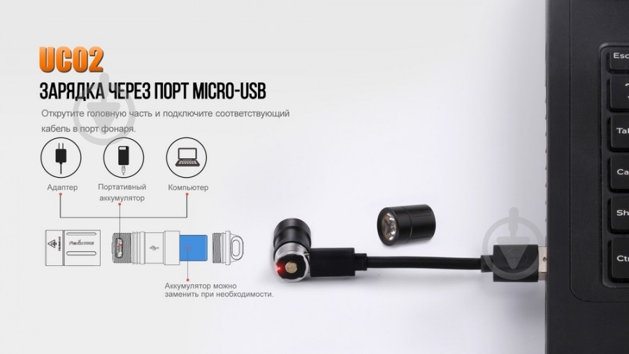 Фонарь Fenix UC02pr - фото 8