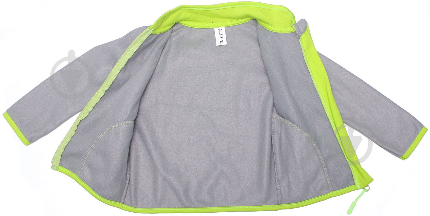 Кофта для мальчика Luna Kids р.116 серый - фото 4 Кофта для мальчика Luna Kids р.116 серый - фото 4