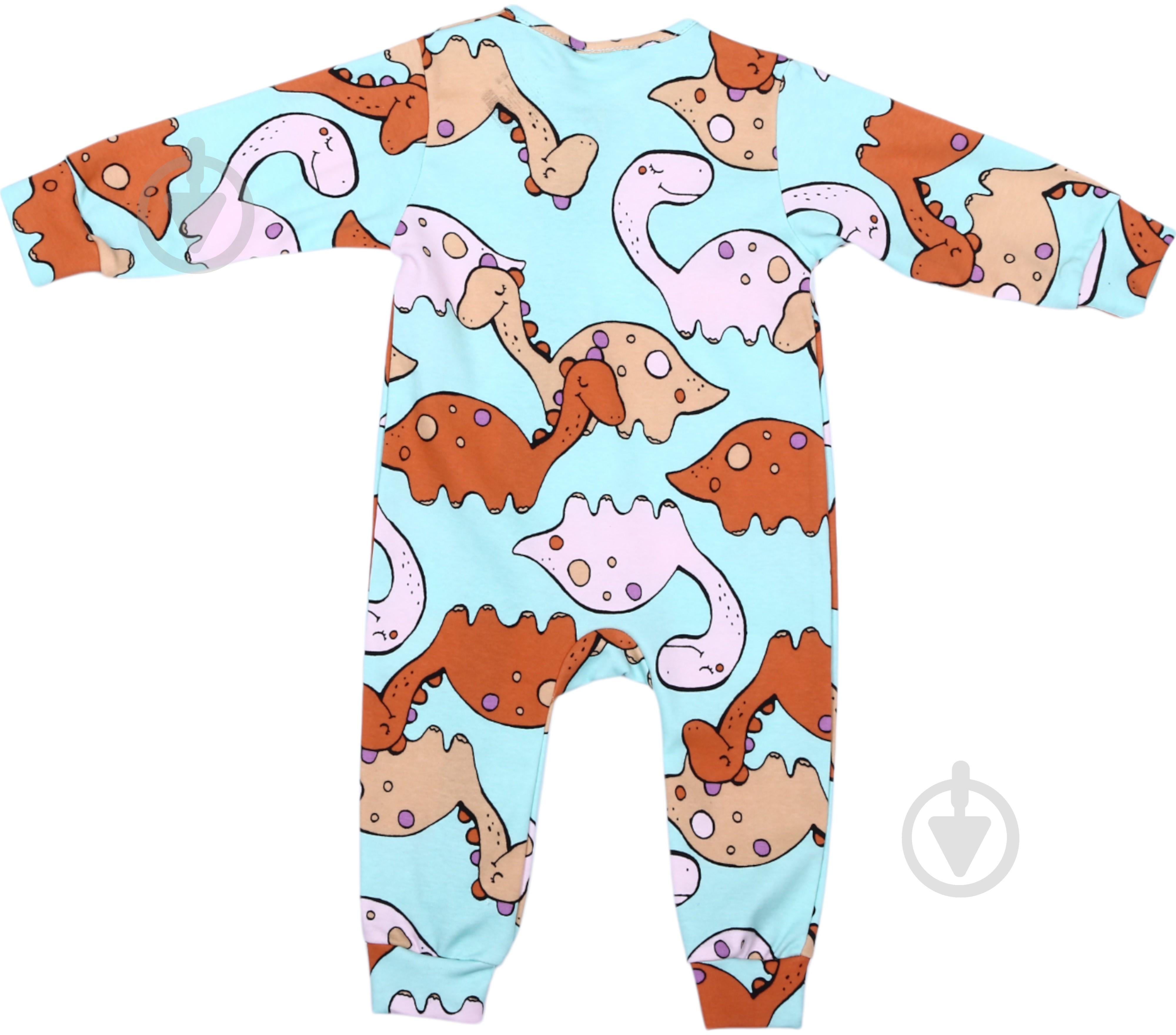 Комбинезон для девочки Bambinelli Дино р.86 бирюзовый 0300 - фото 5 Комбинезон для девочки Bambinelli Дино р.86 бирюзовый 0300 - фото 5