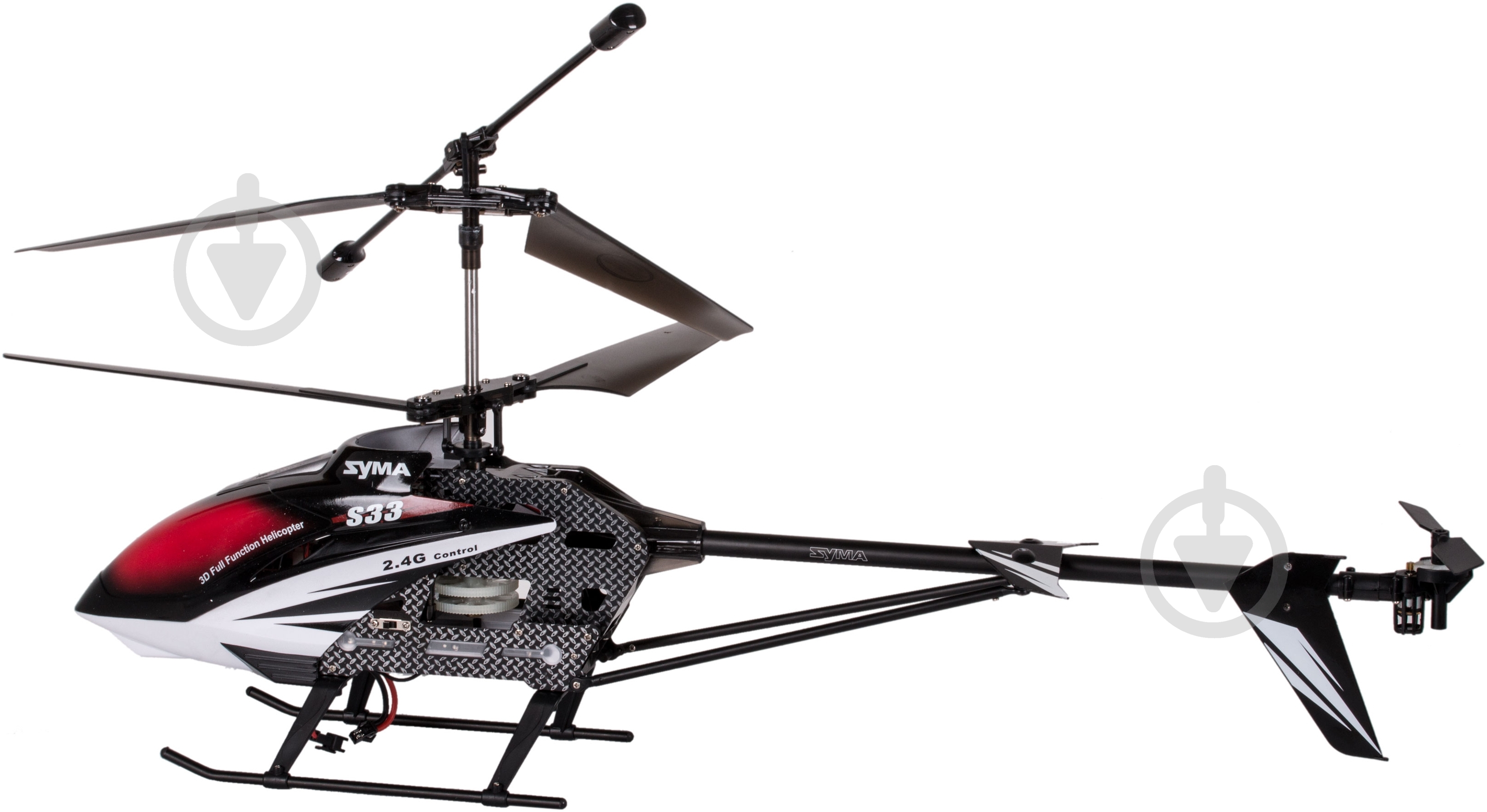 Гелікоптер на радіокеруванні Syma 78 cм Black S33 - фото 2
