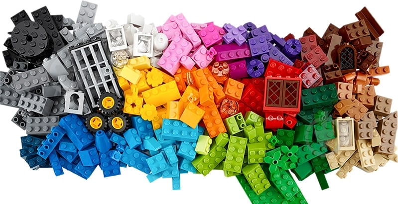 Конструктор LEGO Classic Коробка кубиків для творчого конструювання великого розміру 10698 - фото 7